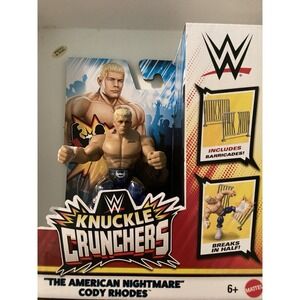 WWE Knuckle Crunchers Cody Rhodes The American Nightmare Action Figure‎ 2024 NEW